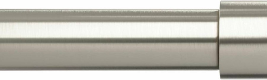 Umbra Cappa Modern Extendable Curtain Rod with Matching Finials & Hardware for Extra Long Windows