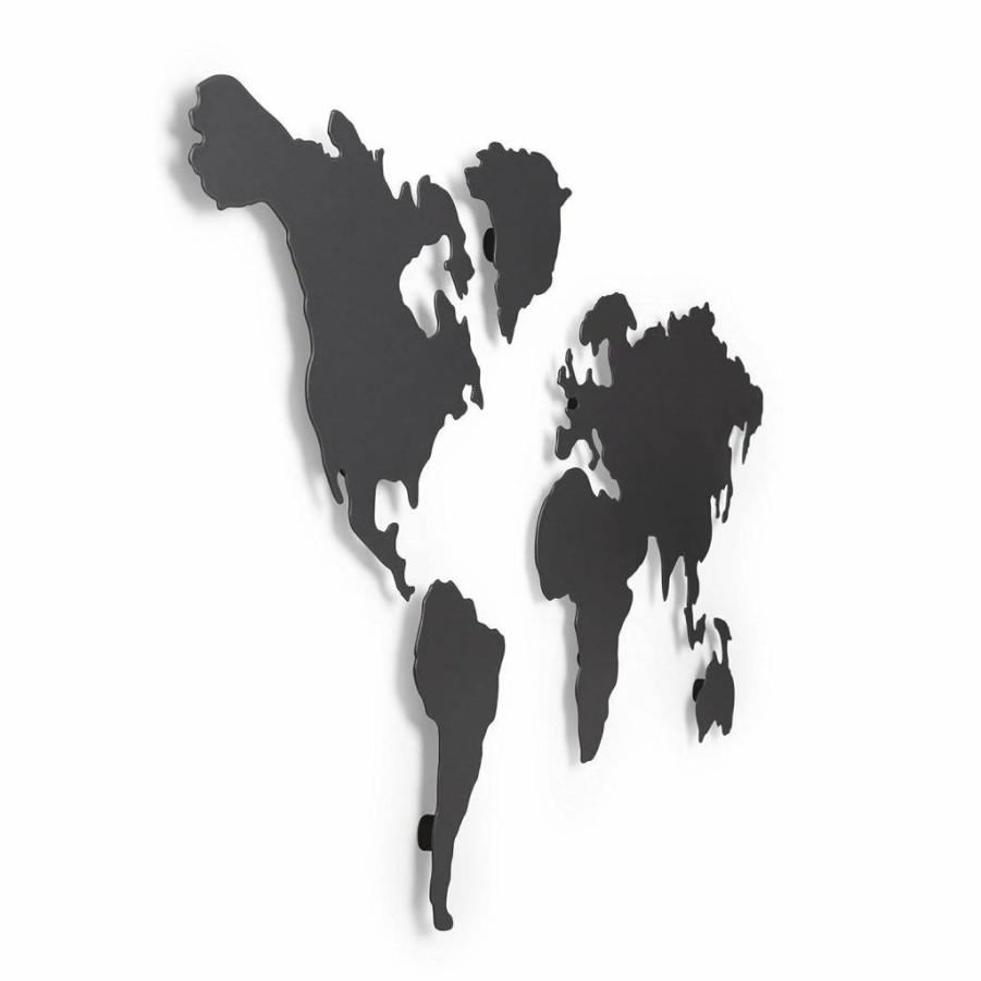 Amazon Mappit Modern Titanium Wall Art - Sleek Metal Home Decor for Stylish Interiors