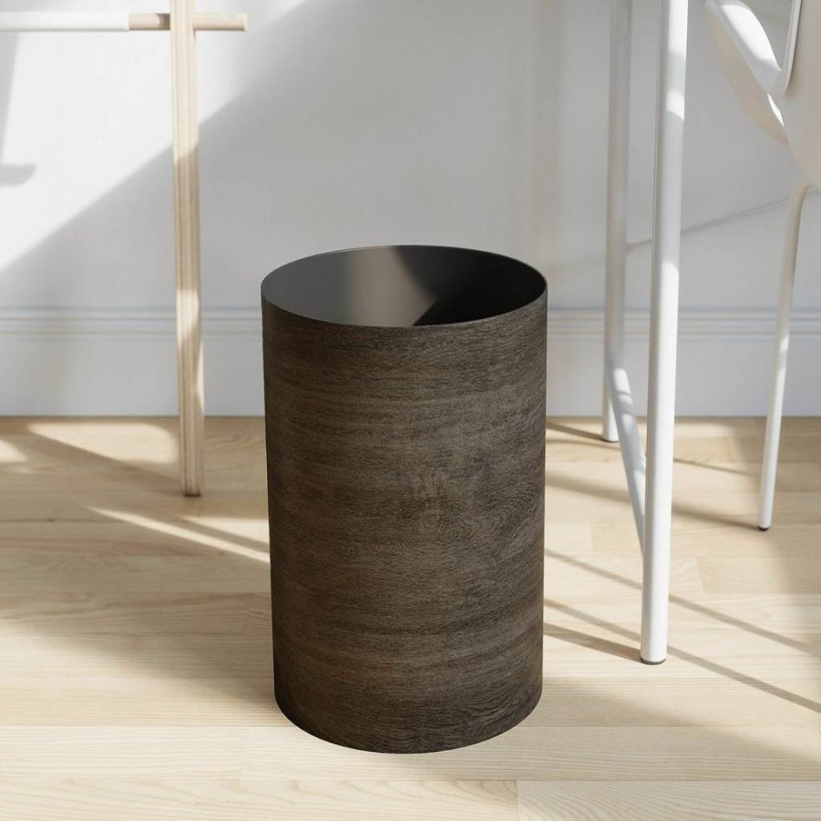 Umbra Treela Modern Stainless Steel Trash Can with Lid – Sleek Kitchen & Bathroom Waste Bin