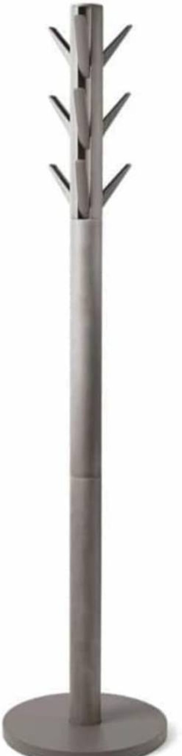 Umbra Flapper Coat Rack - Wall-Mounted Entryway Organizer for Coats, Hats, Umbrellas in Black/Walnut (320361-048)