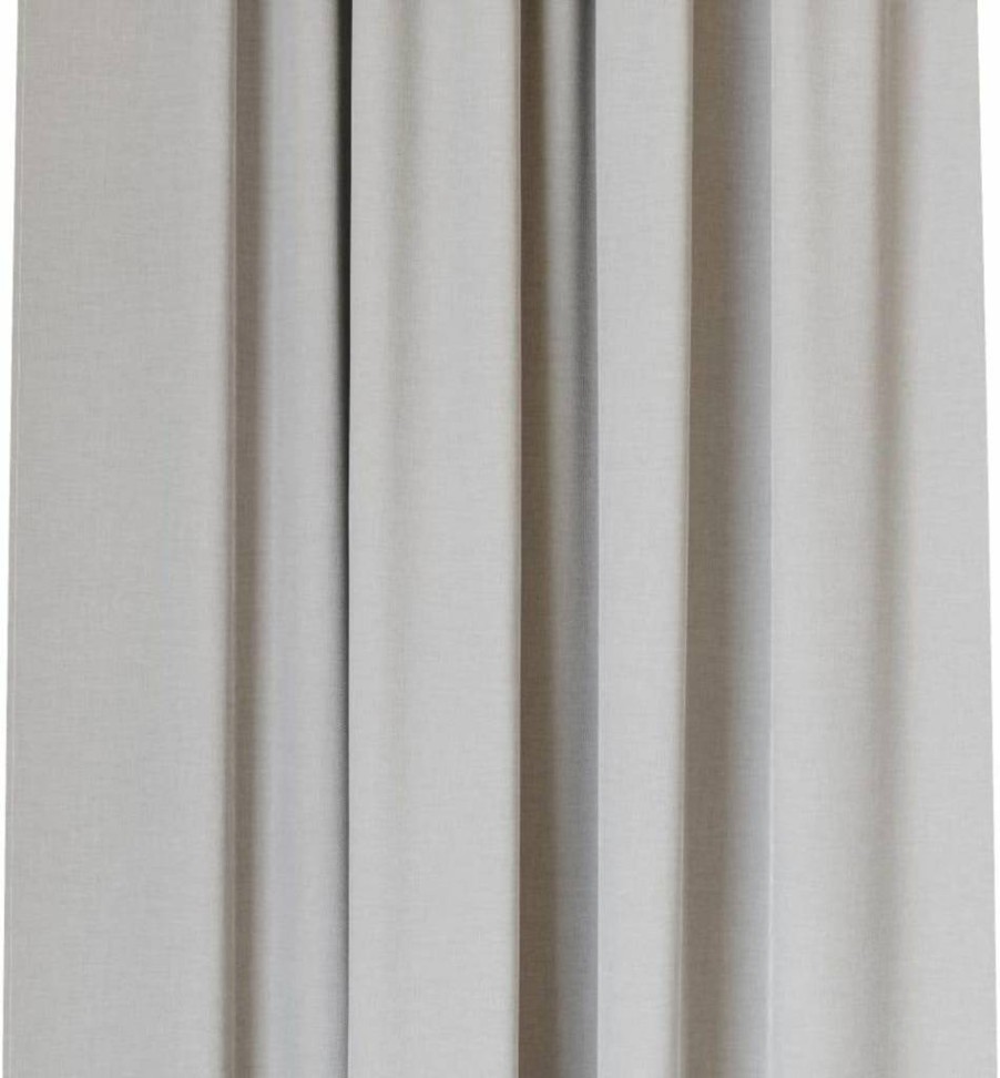 Umbra Twilight Blackout Curtain Panels, Set of 2, 63 Inch Linen Window Drapes for Light Blocking and Privacy
