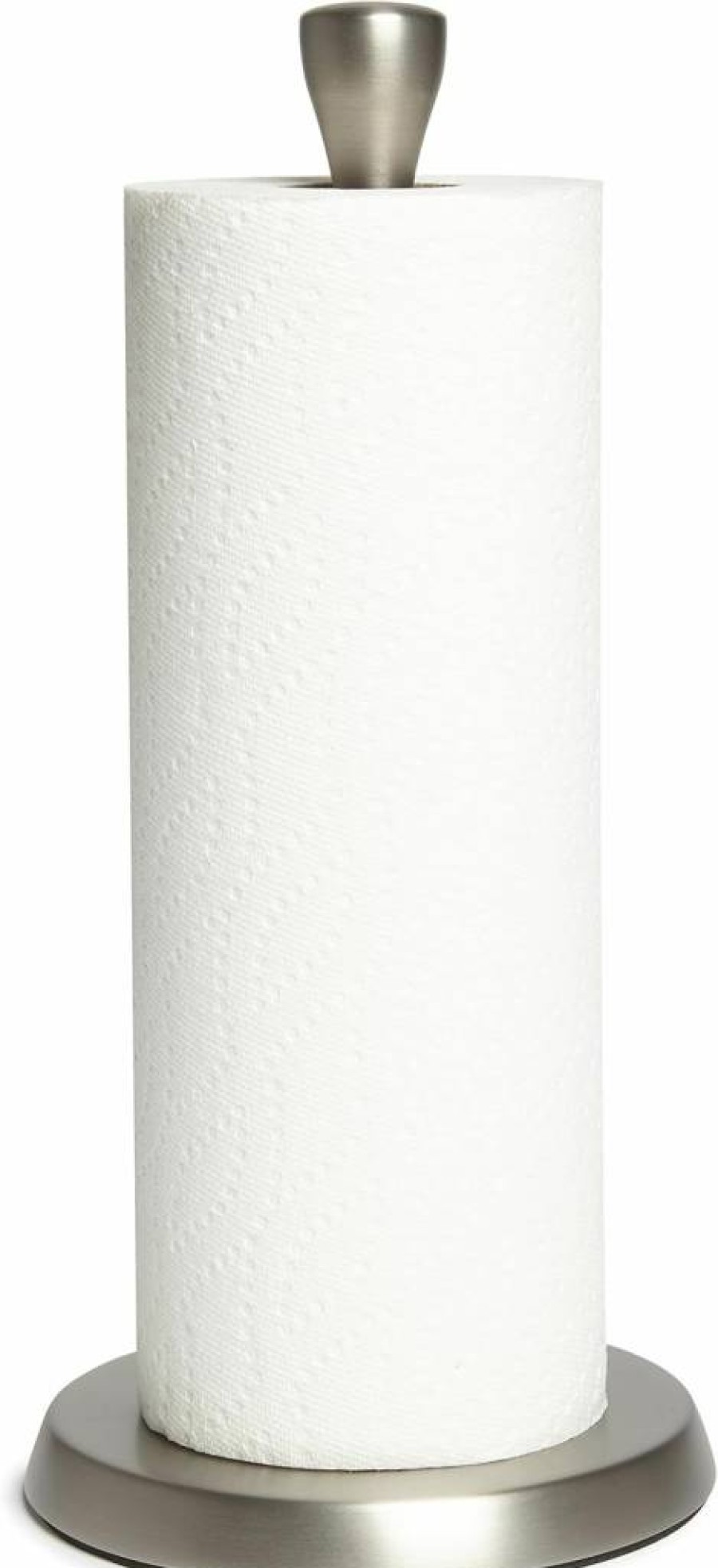 Umbra Nickel Tally Paper Towel Holder - Modern Bathroom or Kitchen Organizer