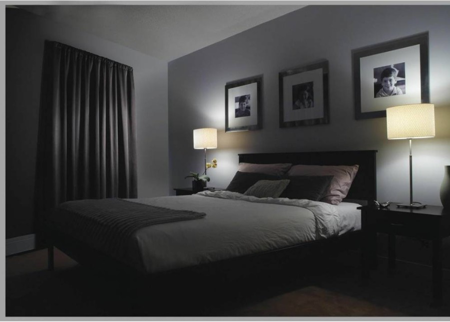 Umbra Twilight Nickel Curtain Rod Set 28-48 Inches, Wrap Around Design for Blackout & Room Darkening Panels