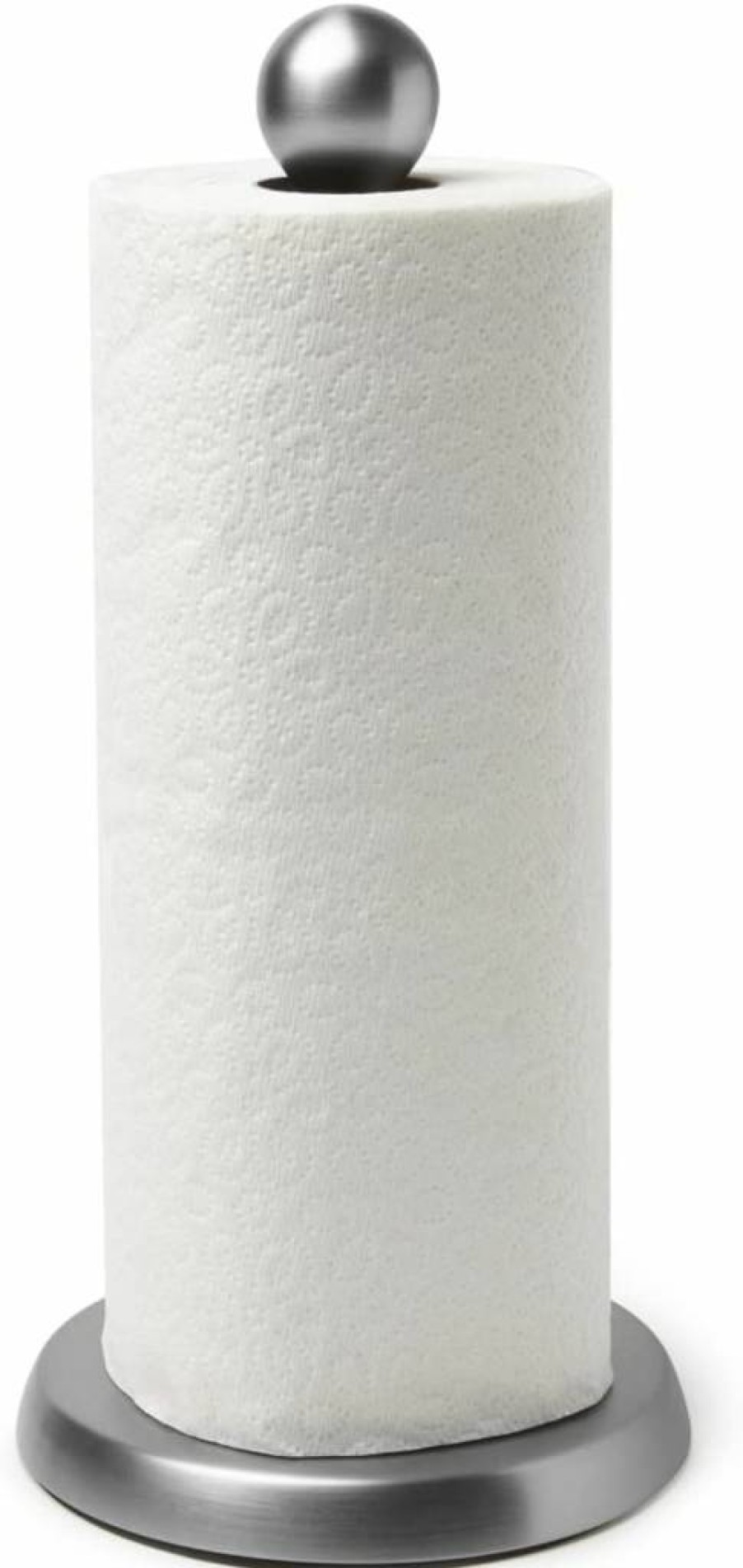 Umbra Nickel Teardrop Paper Towel Holder - Modern Design for Kitchen & Bathroom