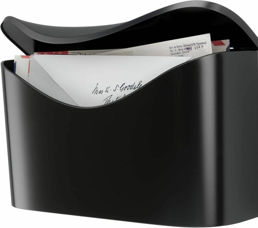 Umbra Postino Modern Wall Mounted Mailbox - Durable Outdoor Mail Holder for Home & Office