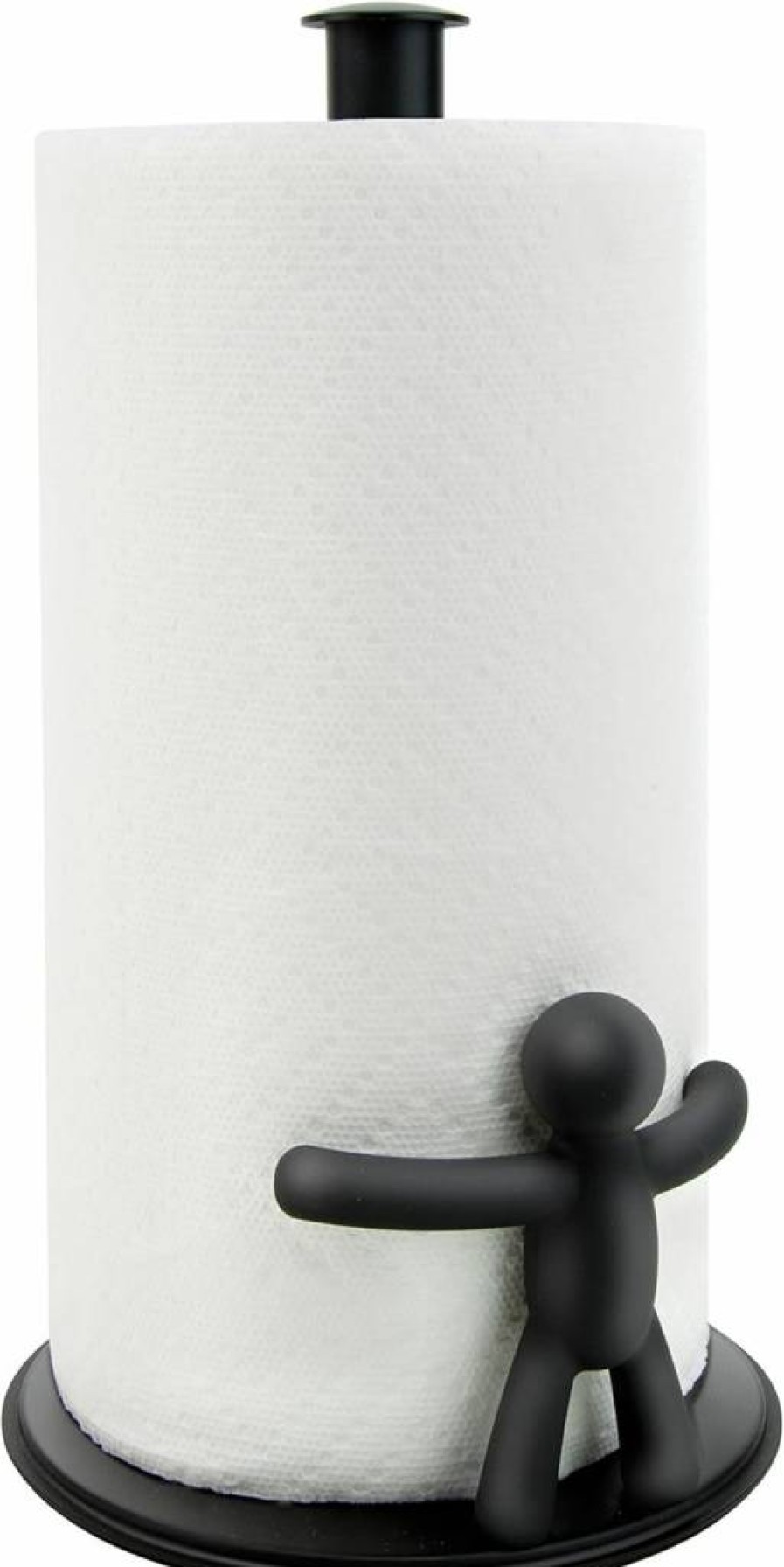 Umbra Buddy Countertop Paper Towel Holder - Stylish Black Kitchen Accessory