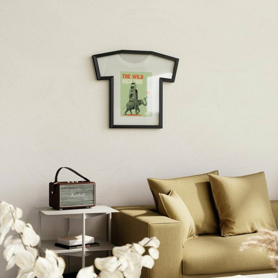Umbra Ubr-609 T-Frame Black Display Case for Youth T-Shirts (Sizes Small to Large) - Unique Showcase for Apparel