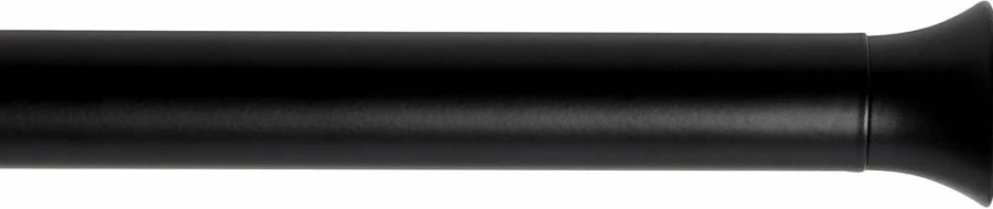 Umbra Chroma Adjustable Tension Curtain Rod 36-54 Inches Nickel for Sheer & Blackout Curtains