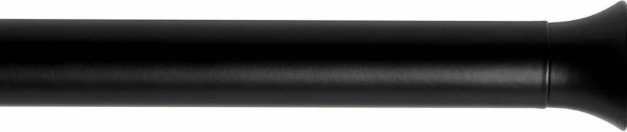 Umbra Chroma Adjustable Tension Curtain Rod 54-90 Inches Nickel for Sheer & Blackout Curtains