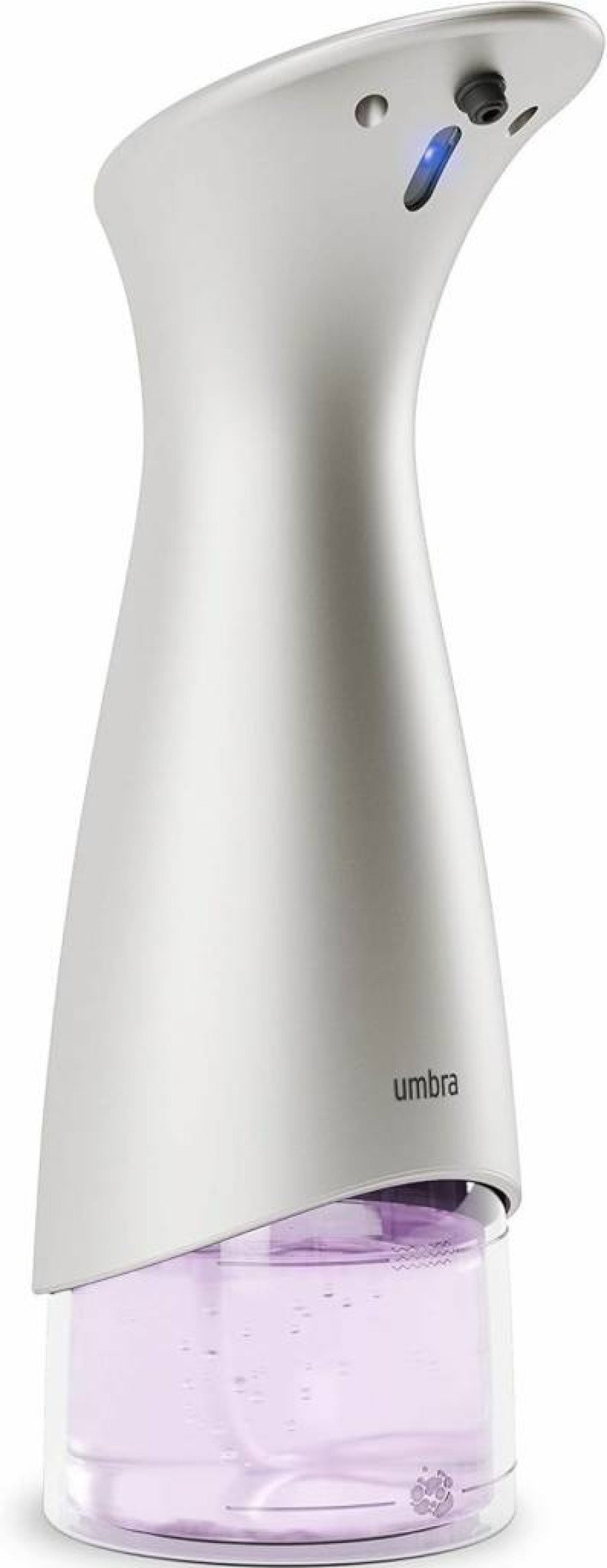 Umbra Otto Touchless Automatic Soap Dispenser - 8.5oz Hands-Free Kitchen & Bathroom Pump - White