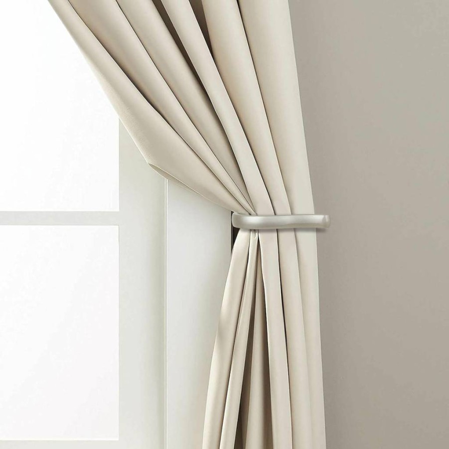 Umbra Nickel Drapery Rod Curtain Holdback for Window Treatment & Decor