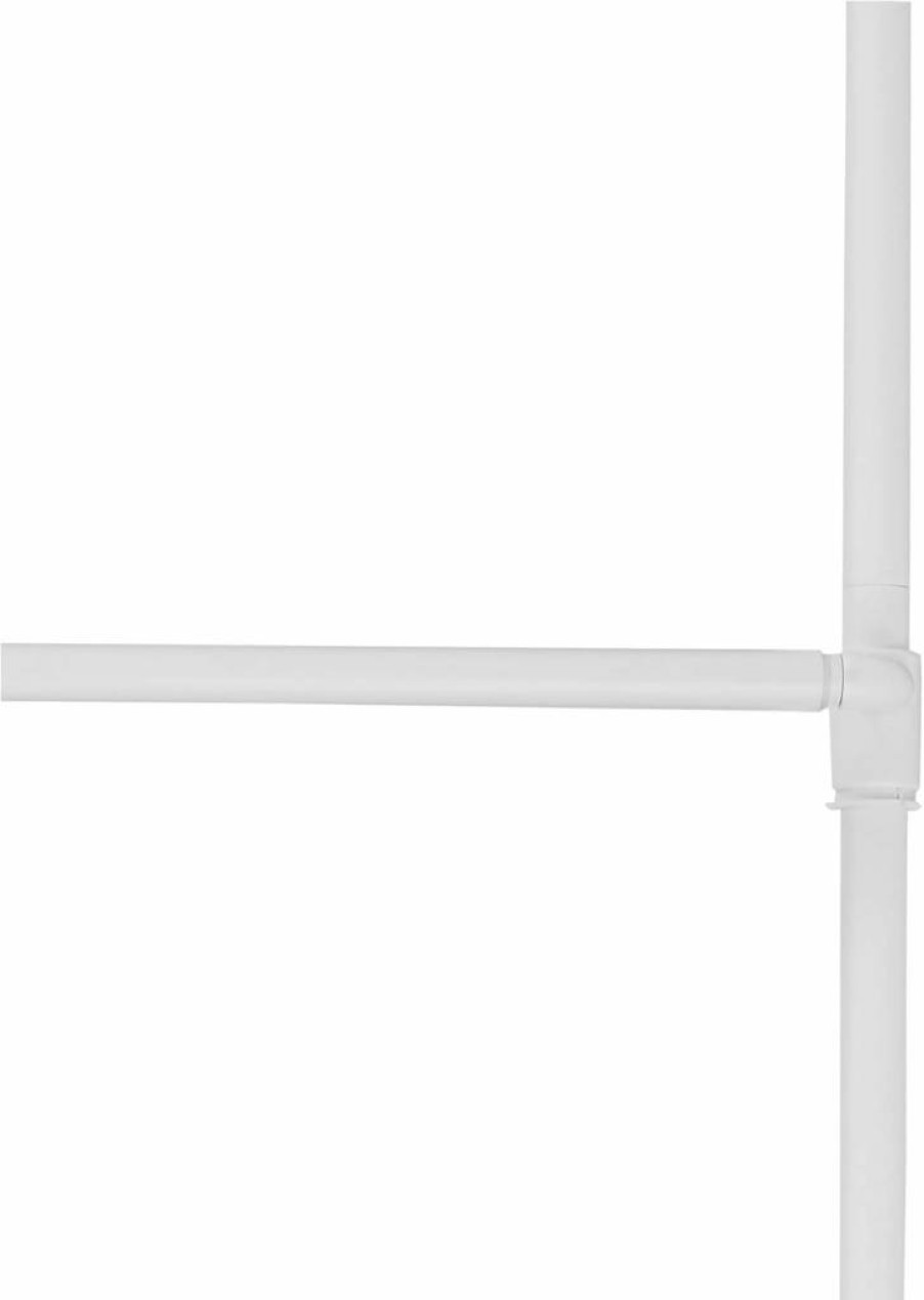 Umbra Nickel Expandable Curtain Rod - Adjustable Room Divider for Windows & Doors