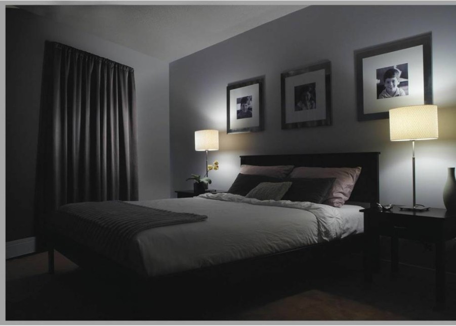 Umbra Twilight Wrap Around Curtain Rod Set - 48 to 88 Inches, Dark Bronze, Blackout Room Darkening Design for Panels