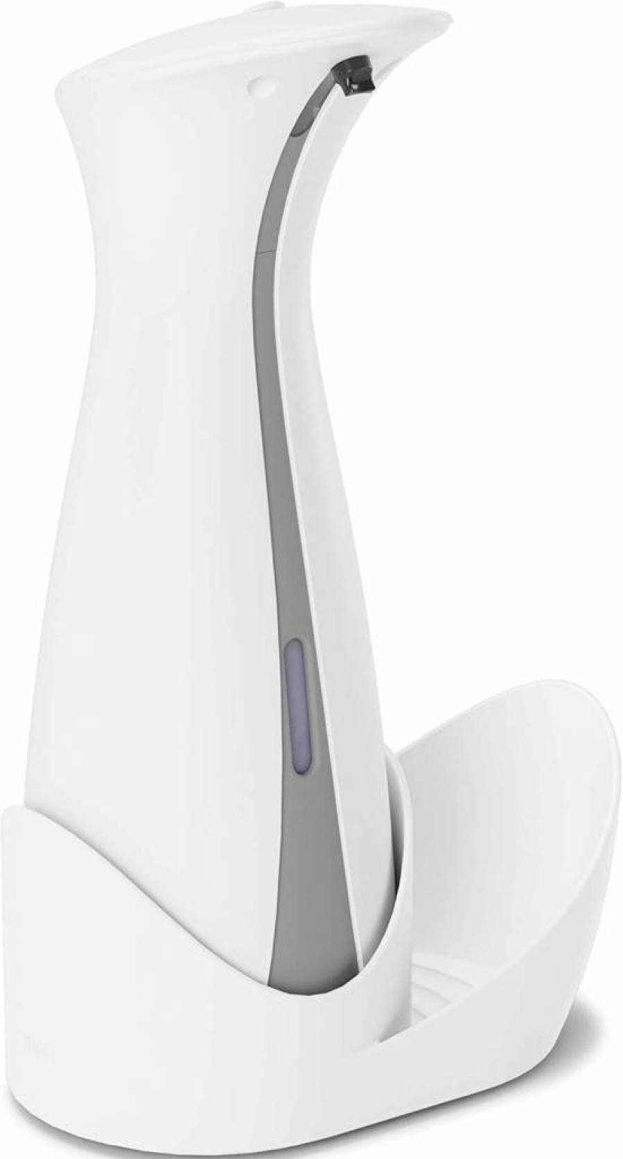 Umbra Otto Automatic Touchless Soap Dispenser for Kitchen & Bathroom, Hands-Free Sensor Pump, White